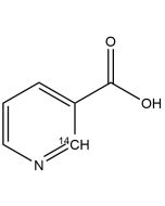 Nicotinic acid, [2-14C]-