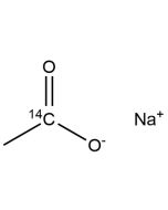 Acetic acid, sodium salt, [1-14C]-