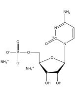 Cytidine 5'-monophosphate, diammonium salt [2-14C]-
