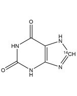 Xanthine, [8-14C]-