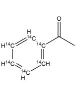Acetophenone, [ring-14C(U)]-