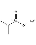 Isobutyric acid, sodium salt, [1-14C]-