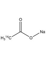 Acetic acid, sodium salt, [2-14C]-