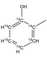 o-Cresol, [ring-14C(U)]-