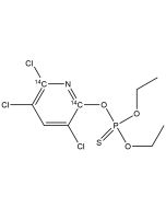 Chlorpyrifos, [pyridine-2,6-14C]-