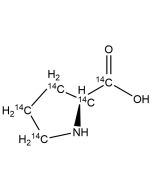 L-Proline, [14C(U)]-
