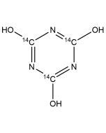 Cyanuric acid, [2,4,6-14C]-
