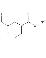 Valproic acid, sodium salt, [3H]-