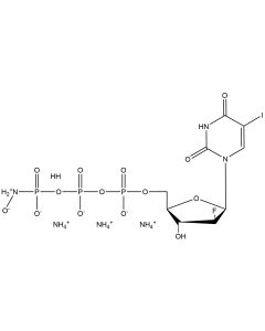 5-Iodouracil 2'-deoxy-2'-fluoroarabinofuranoside 5'-triphosphate, tetraammonium salt