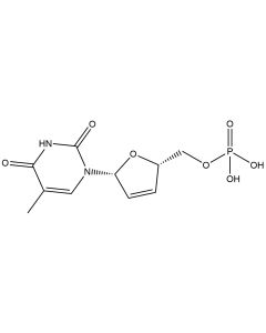 3'-Deoxy-2',3'-didehydrothymidine-5'-monophosphate