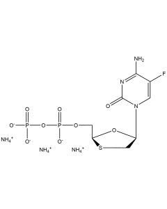 Emtricitabine diphosphate, triammonium salt