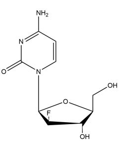 2'-Deoxy-2'-fluoro-L-arabinofuranosyl cytosine