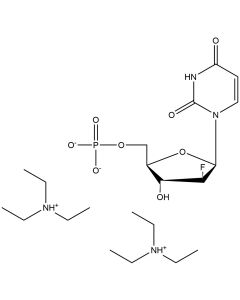 2'-Fluoro 2'-deoxyuracil-ß-D-arabinofuranoside 5'-monophosphate, ditriethylammonium salt