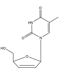 3'-Deoxy-2',3'-didehydrothymidine