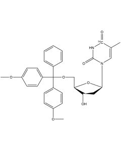 5'-O-(4,4'-Dimethoytrityl) thymidine, [4-14C]-