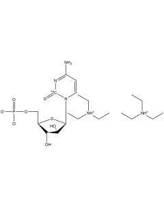 Cytosine-ß-D-arabinofuranoside-5'-monophosphate, ditriethylammonium salt [2-14C]-