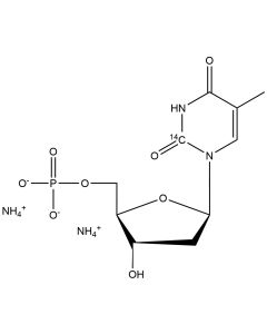 Thymidine 5'-monophosphate, diammonium salt, [2-14C]-