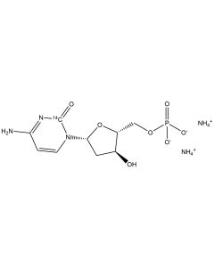 2'-Deoxycytidine 5'-monophosphate, diammonium salt, [2-14C]-