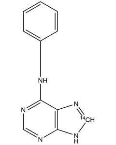 N6-Benzyladenine, [8-14C]-