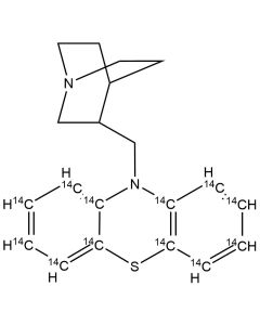 Mequitazine, [phenothiazine-14C(U)]-