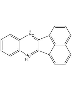 Benzo[K]fluoranthene, [7,12-14C]-