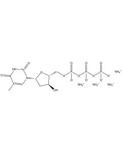 Thymidine 5'-triphosphate, tetraammonium salt, [2-14C]-
