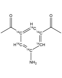 3,5-Diacetylaniline, [ring-14C(U)]-