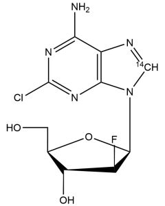 Clofarabine, [2-chloroadenine-8-14C]-