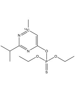 Diazinon, [pyrimidine-6-14C]-