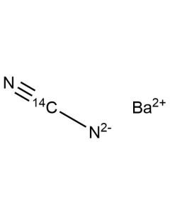 Cyanamide, barium salt, [14C]-