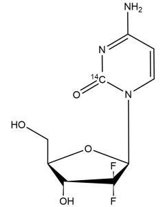 Gemcitabine, [cytosine-2-14C]-