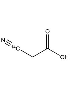 Cyanoacetic acid, [cyano-14C]-