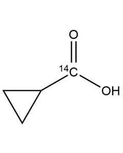 Cyclopropane carboxylic acid, [carboxyl-14C]-