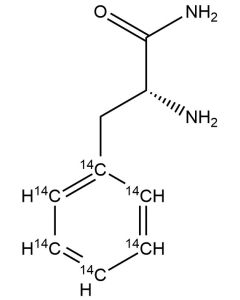 D-Phenylalanylamide, [ring-14C(U)]-