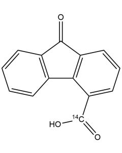 9-Fluorenone-4-carboxylic acid, [9, carboxyl-14C]-