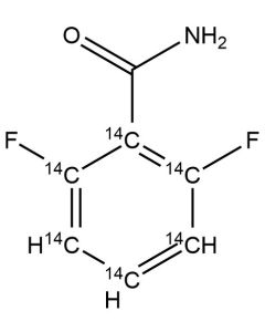 2,6-Difluorobenzamide, [phenyl-14C(U)]-