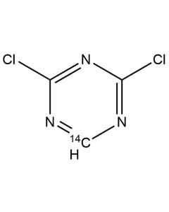 2,4-Dichloro-1,3,5-triazine, [6-14C]-