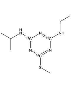 Ametryn, [triazine ring-14C]-