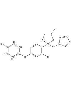 Difenoconazole, [4-chlorophenyl ring-14C(U)]-