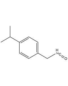 4-Isopropylphenylacetaldehyde, [14C=O]-