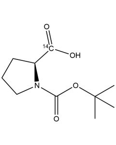 N-Boc-L-proline, [proline-1-14C]-