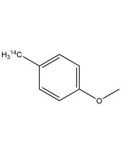p-Methylanisole, [benzyl-14C]-