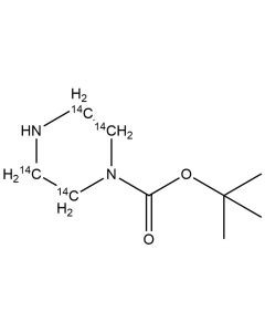 N-Boc-piperazine, [piperazine-14C(U)]-
