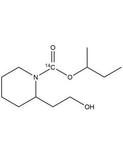 Hydroxyethylpiperidine, [carboxyl-14C]-