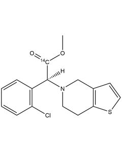 Clopidogrel, [carbonyl-14C]-