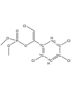 Tetrachlorvinphos, [phenyl-14C(U)]-