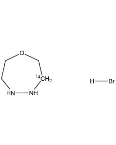 1,4,5-Oxadiazepane hydrobromide, [3-14C]-