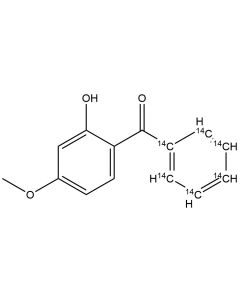 2-Hydroxy-4-methoxybenzophenone, [benzene-14C(U)]-