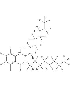 Bis(2-ethylhexyl-2H17)phthalate, [carbonyl-14C]-