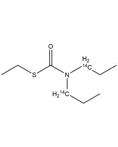 S-Ethyl dipropylthiocarbamate, [propyl-1-14C]-